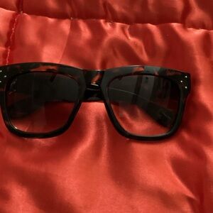 Classic Black Square Sunglasses